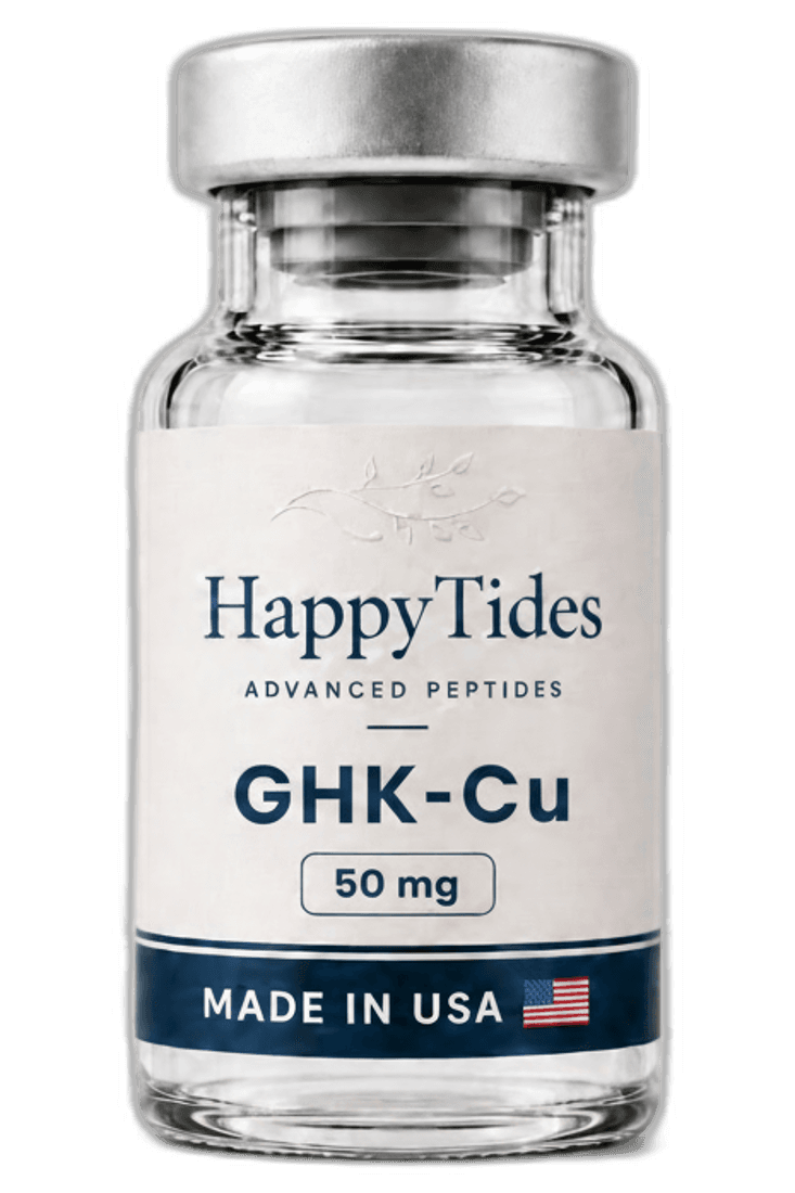 GHK-Cu - HappyTides research vial